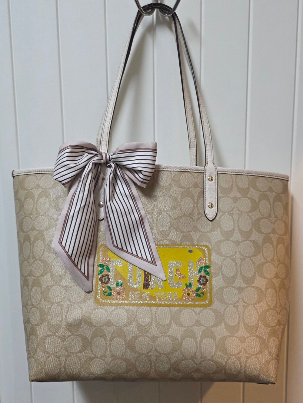 COACH Reversible City Tote Limited Edition "Road Trip" Edition